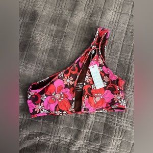 Frankies bikinis one shoulder bikini top Syd